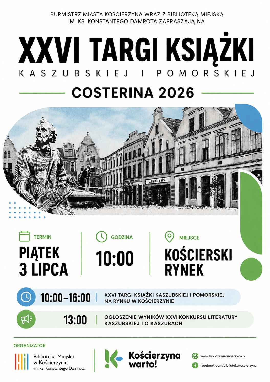 XXVI Targi COSTERINA 2026 – Kościerzyna 3 lipca