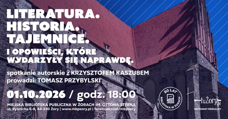 Spotkanie z Krzysztofem Kaszubem – tropem templariuszy, zapomnianych obozów i strzegomskich tajemnic