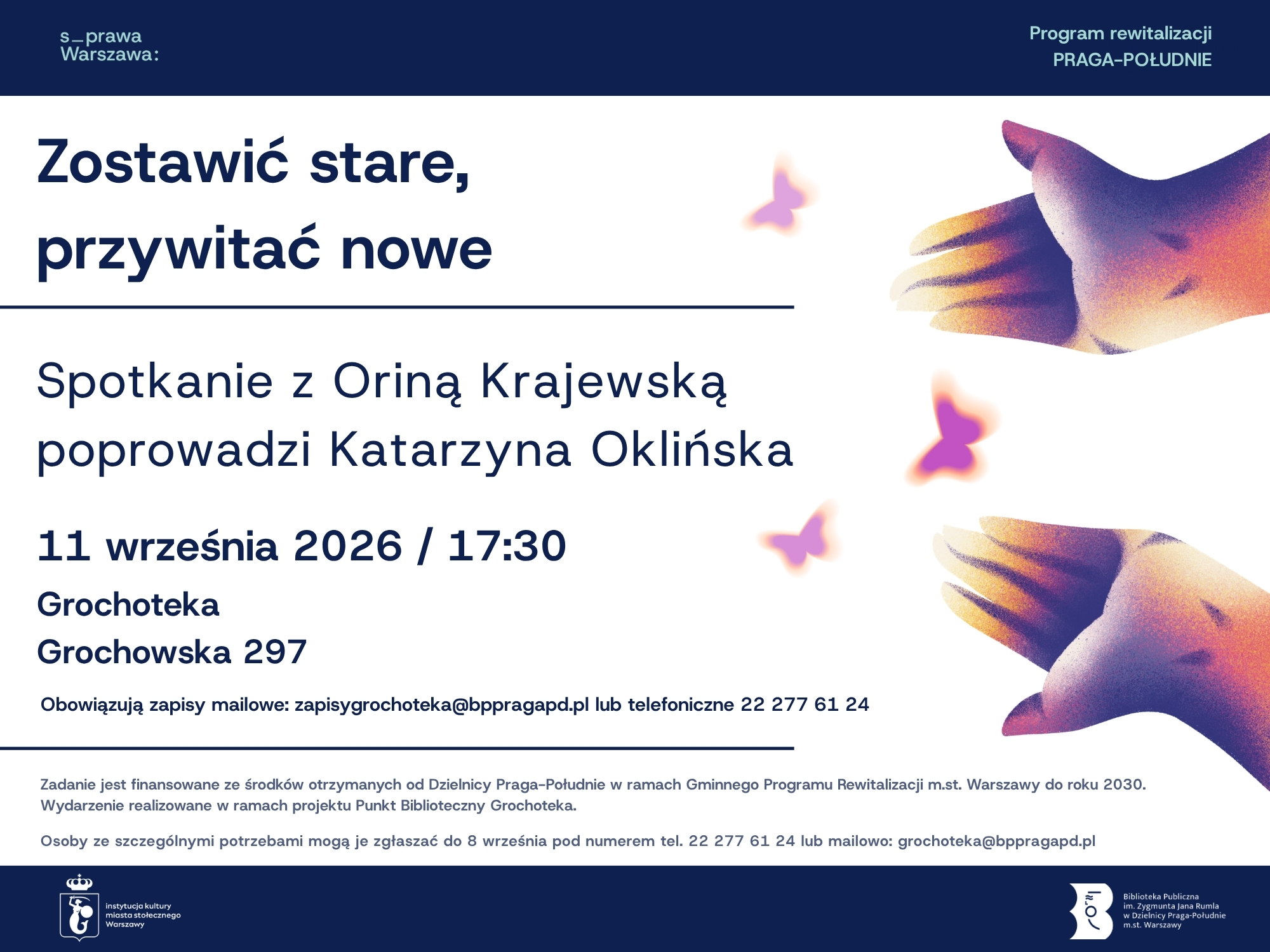Przestrzeń na nowe początki – rozmowa o przemianach z Oriną Krajewską