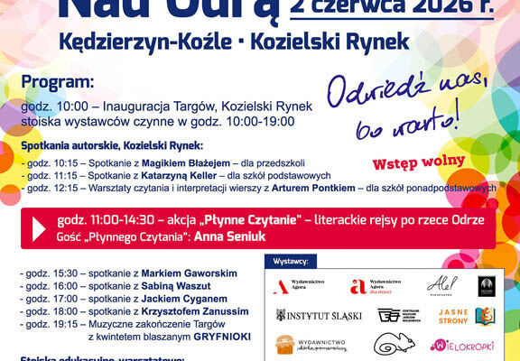 VIII Targi Książki Nad Odrą 2026 – Kędzierzyn-Koźle