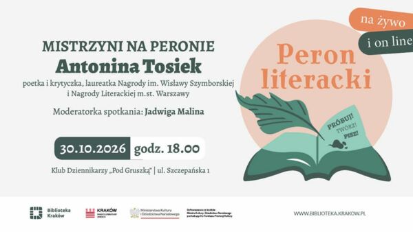 Zdjęcie spotkania: Peron Literacki: warsztaty z Antoniną Tosiek i redaktorskie wskazówki