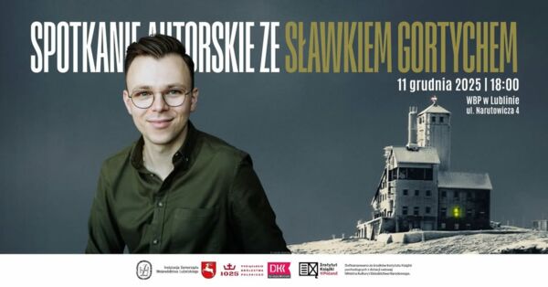 Zdjęcie spotkania: Karkonoskie tajemnice – wieczór z kryminałem i Sławkiem Gortychem