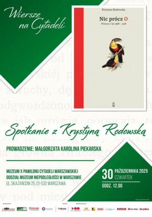 Zdjęcie spotkania: Zaklinanie rzeczywistości: Spotkanie z poezją Krystyny Rodowskiej